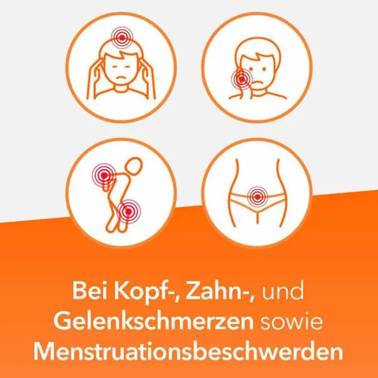 IBU-ratiopharm® 400 mg akut Schmerztabletten, 20 St