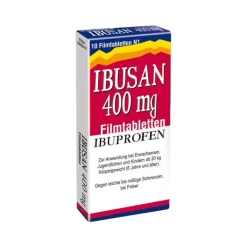 Hot Ibusan 400 mg Filmtabletten, 10 St