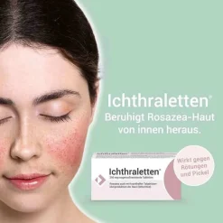 Ichtraletten Ichthraletten® 200 mg Tabletten bei Rosazea, 84 St
