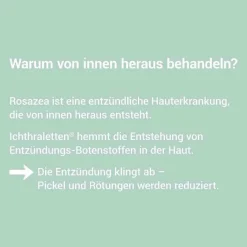 Ichtraletten Ichthraletten® 200 mg Tabletten bei Rosazea, 84 St