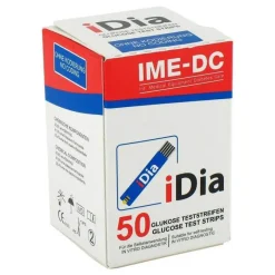 Ime DC Idia Blutzuckerteststreifen, 50 St Teststreifen