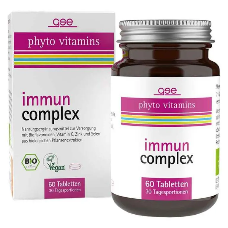 Online Immun Complex Bio Phyto Vitamins Tabletten, 60 St Immunsystem