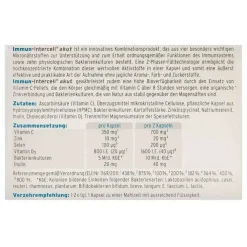 Immun Intercell akut Hartkapseln mit magensaftresistent überzogene Pell., 60 St
