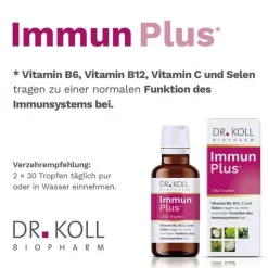 Immun Plus Dr. Koll Gemmo Komplex Vit.B6 B12 Selen, 50 ml