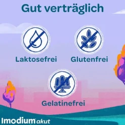 Outlet Imodium akut Duo - bei akutem Durchfall mit Blähungen, 6 St