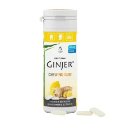 Hot Ingwer Ginjer Kaugummi Zitrone, 30 g Kaugummis