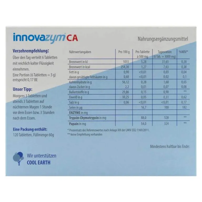 Clearance Innovazym CA magensaftresistente Tabletten, 120 St