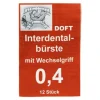 Interdentalbürste 0,4 mit Wechselgriff Doft, 12 St