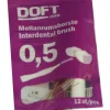 New Doft Interdentalbürste 0,5 mit Wechselgriff , 12 St