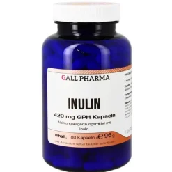 Inulin 420 mg GPH Kapseln, 180 St Ballaststoffe