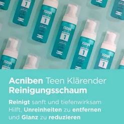 ISDIN Acniben Teen klärende Gesichtsreinigung Schaum, 150 ml