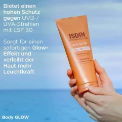 Clearance Fotoprotector Body glow Creme LSF 30, 200 ml Lsf 30