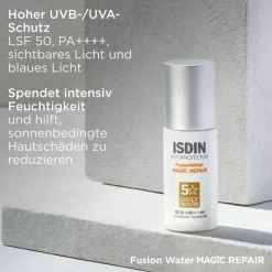 Outlet Fotoprotector Fusion Water Magic Repair Creme , 50 ml Lsf 50+|Gesicht