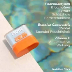 ISDIN Fotoprotector Invisible Stick Balsam, 10 g