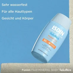 Best Fotoprotector Pediatrics Fusion Fluid Mineral Baby SPF 50, 50 ml Kinder Sonnenpflege|Mineralische Sonnencreme