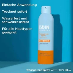 Online Isdin Fotoprotector Wet Skin Spray LSF 50, 250 ml
