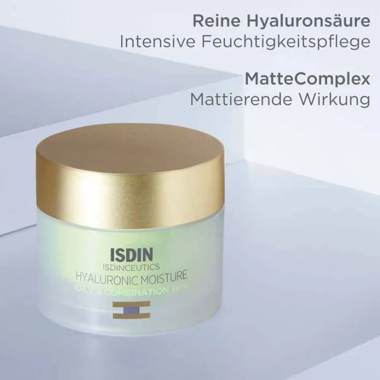 ceutics Hyaluron Moisture für fettige Haut und Mischhaut Creme, 50 g Unreine Haut