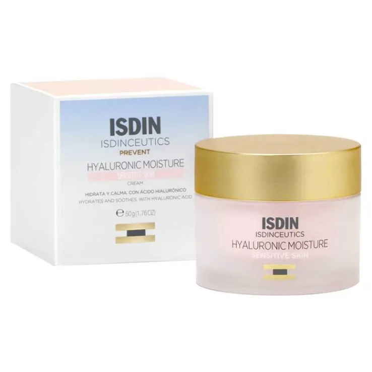 ISDIN Isdinceutics Hyaluron Moisture für empfindliche Haut Creme, 50 g