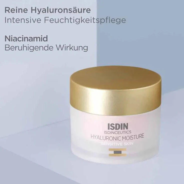 ISDIN Isdinceutics Hyaluron Moisture für empfindliche Haut Creme, 50 g