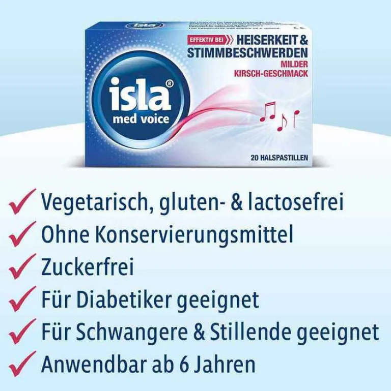 Sale ® med voice Pastillen, 80 St Hustenstiller|Halsschmerztabletten