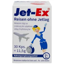 Discount Pharma Peter Jet-EX Reisen ohne Jetlag Kapseln, 30 St