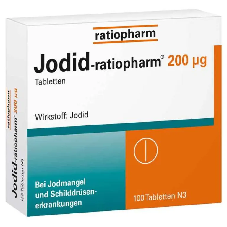 Hot Ratiopharm Jodid-® 200 µg Tabletten, 100 St