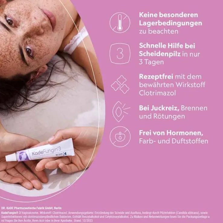 Kadefungin 3 Vaginalcreme, 20 g