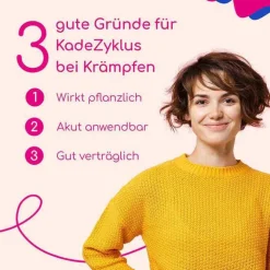 KadeZyklus bei Krämpfen während der Menstruation, 30 St