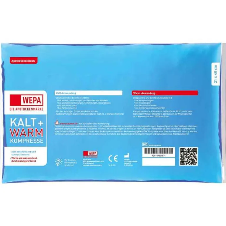 Hot Kalt-Warm Kompresse 21x40cm, 1 St Kalt-Warm Kompresse