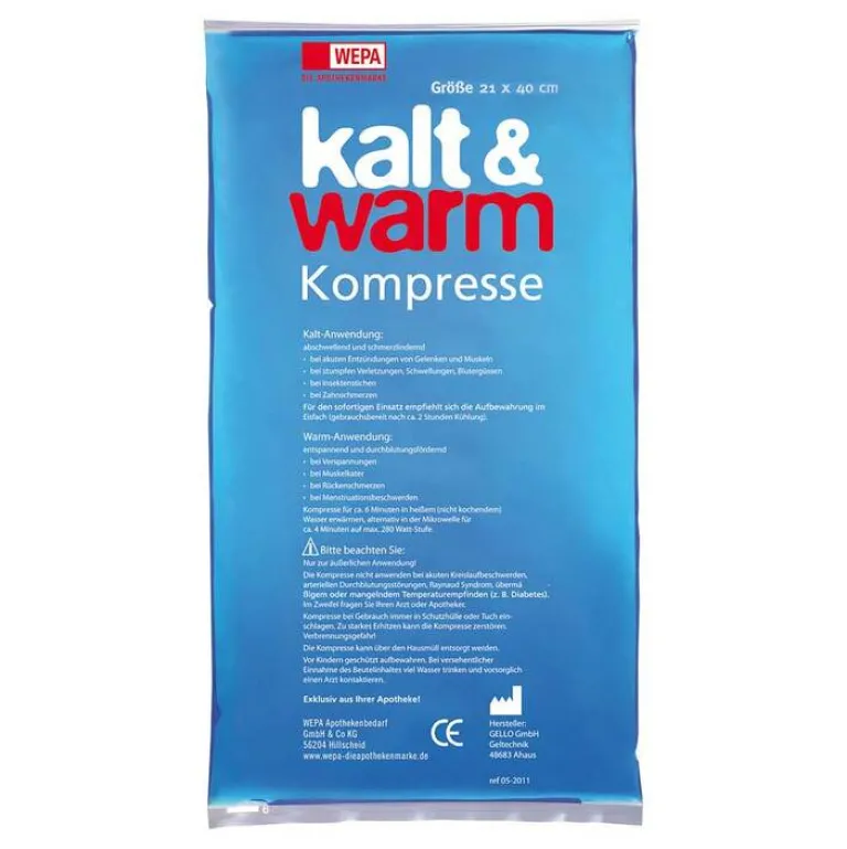 Hot Kalt-Warm Kompresse 21x40cm, 1 St Kalt-Warm Kompresse