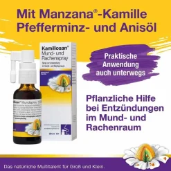 Kamillosan Mund- und Rachenspray, 30 ml