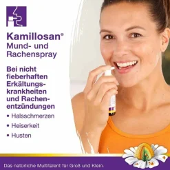 Kamillosan Mund- und Rachenspray, 30 ml