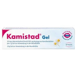 Hot Kamistad Gel bei Zahnfleischentzündungen und Aphten, 10 g
