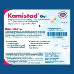 Hot Kamistad Gel bei Zahnfleischentzündungen und Aphten, 10 g