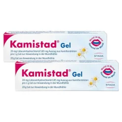 Clearance Kamistad Gel bei Zahnfleischentzündungen und Aphten, 2x20 g