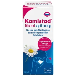 Kamistad® Mundspülung bei Zahnfleischentzündungen und Aphten, 150 ml