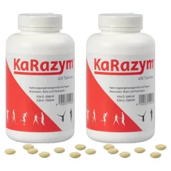Karazym magensaftresistente Tabletten , 2x400 St