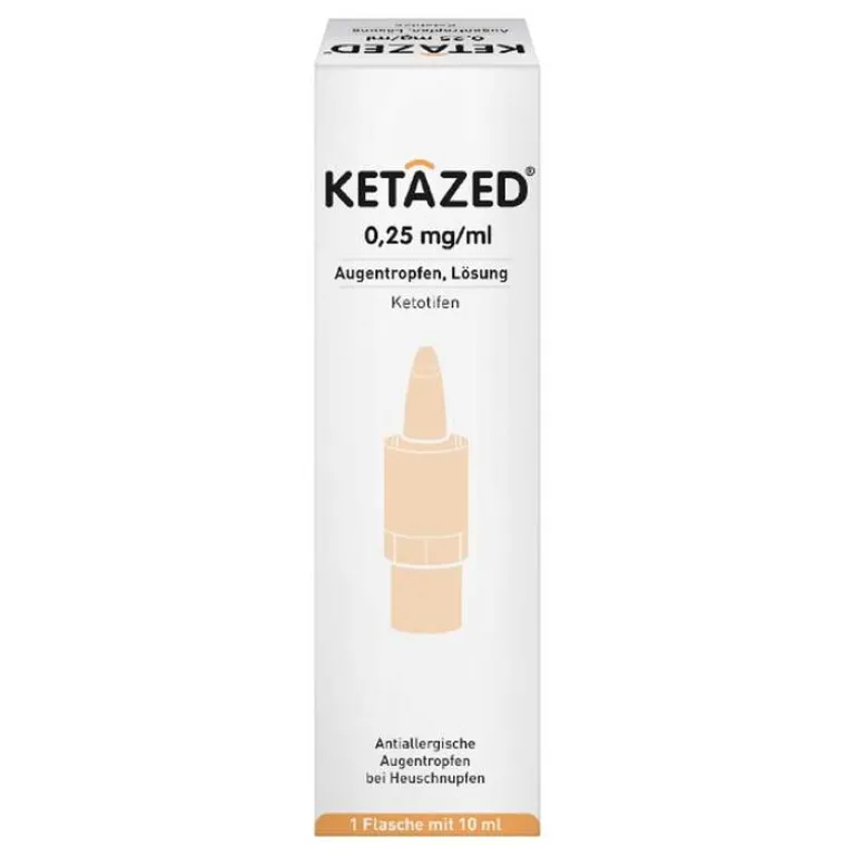Outlet Ketazed 0,25 mg/ml Augentropfen Lösung, 1X10 ml