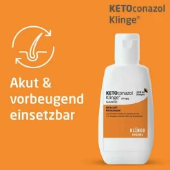 Discount Klinge KETOconazol ® Shampoo 20 mg/g, 120 ml