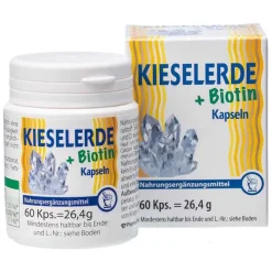 Outlet Kieselerde + Biotin Kps., 60 St Kieselerde|Kieselerde