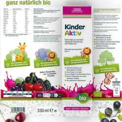 Clearance Kinder Aktiv complex Flüssigkeit zum Einnehmen, 330 ml Kinder Multivitamine|Multivitamine