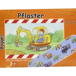 New Kinderpflaster Bagger Briefchen, 10 St