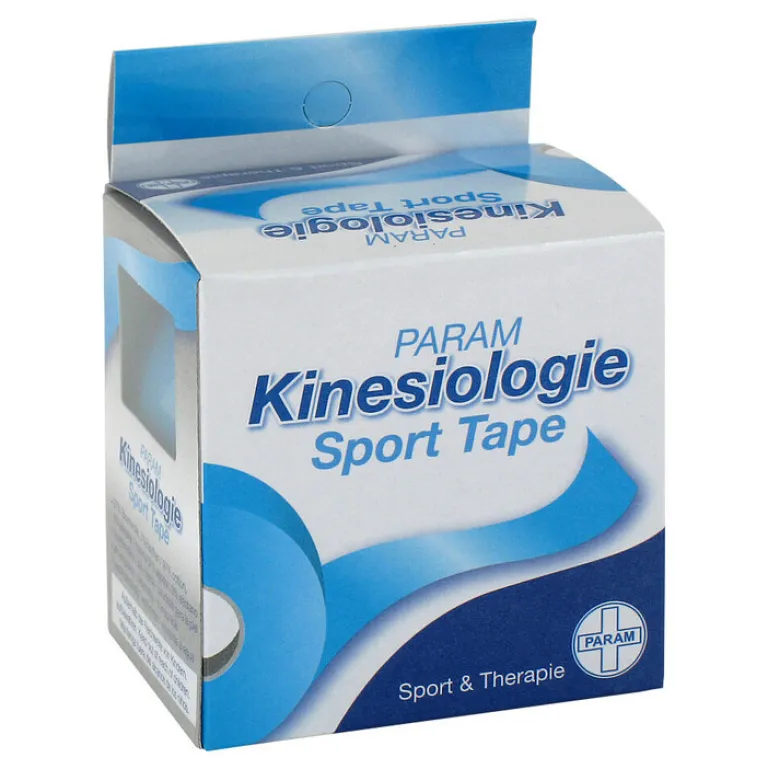 New Kinesiologie Sport Tape 5 cm x 5 m blau, 1 St Kinesio Tape