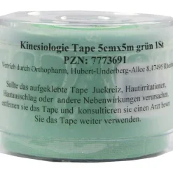 Kinesiologie Tape 5 cm x 5 m grün, 1 St