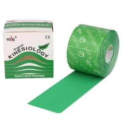 Hot Nasara Kinesiotape 5cmx5m grün, 1 St