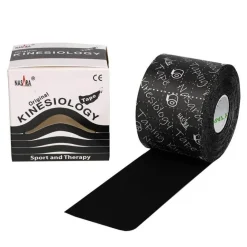 Discount Nasara Kinesiotape 5cmx5m schwarz, 1 St