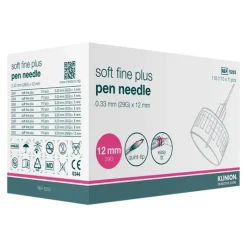 Klinion Soft fine plus Kanülen 12mm 29G 0,33mm, 110 St