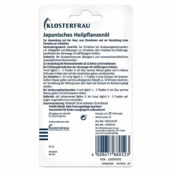 Klosterfrau Japanisches Heilpflanzenöl, 20 ml