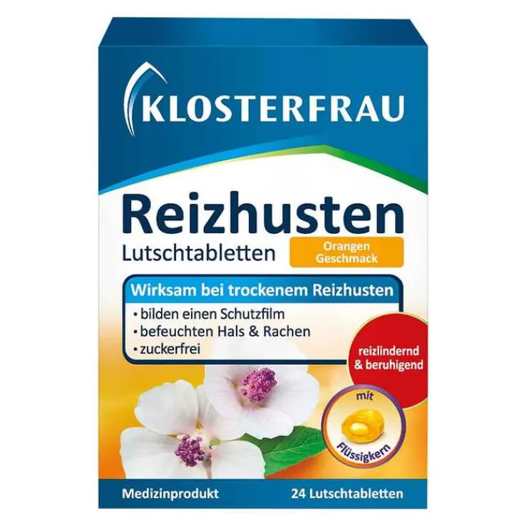 Klosterfrau Reizhusten Lutschtabletten, 24 St