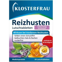 Reizhusten Salbei-Honig Lutschtabletten , 24 St Hustenstiller